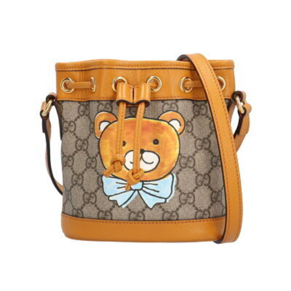 Gucci EXO KAI Collaboration GG Supreme Shoulder Bag Canvas Beige - Picture 1 of 7